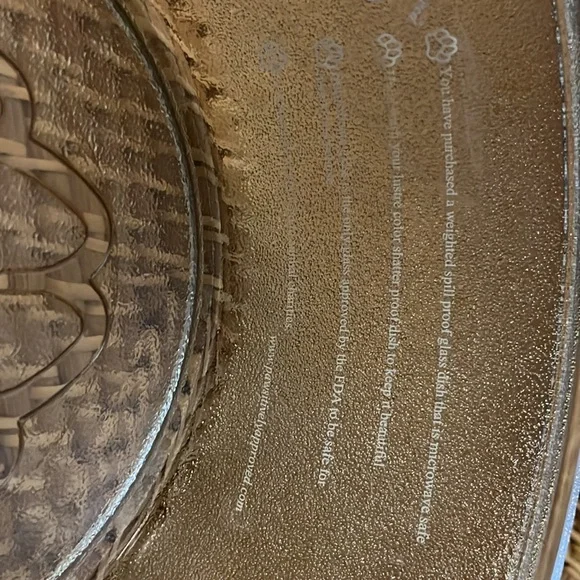 New! Oceana Shatterproof Glass Dog Bowl - Picture 4 of 4